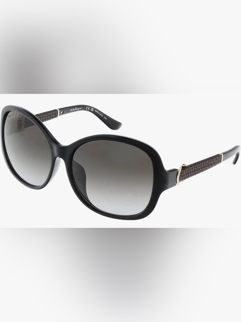 Salvatore Ferragamo Women’s Sunglasses SF744SLA 001 59 Black Gradient - Like New